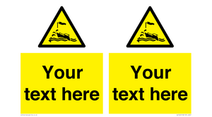 Custom Warning wind over tide conditions